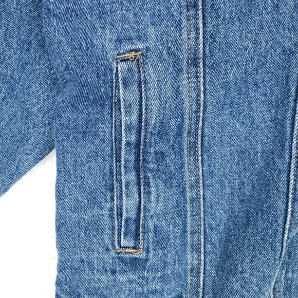 Elk Canyon Embroidered Deer Buck Denim Jean Jacket Hunting Men's Large - Picture 6 of 15